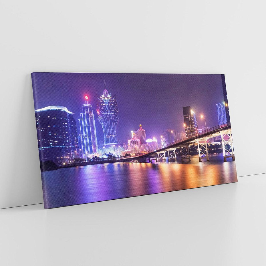 Obraz na płótnie 140x70 - Macau: Spotkanie dwóch światów - Macau, Hong