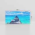 Obraz na płótnie 120x60 - Molo na Plaży Morza - molo, plaża