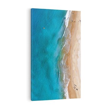 Obraz na płótnie 80x120 - Spokój nad morzem - morze, plaża