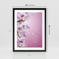 Plakat w ramie 30x40 - Relaksujące Piękno - kwiaty, orchidea - rama czarna