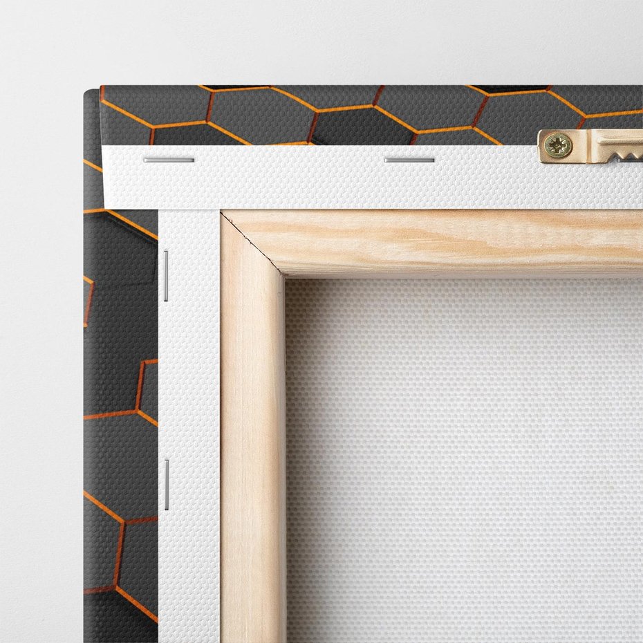 Obraz na płótnie 150x50 - Trójwymiarowa abstrakcja - 3D, abstrakcja