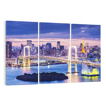 Obraz na płótnie 120x80 - Tokio - pulsujące serce Japonii - Tokio, Japonia