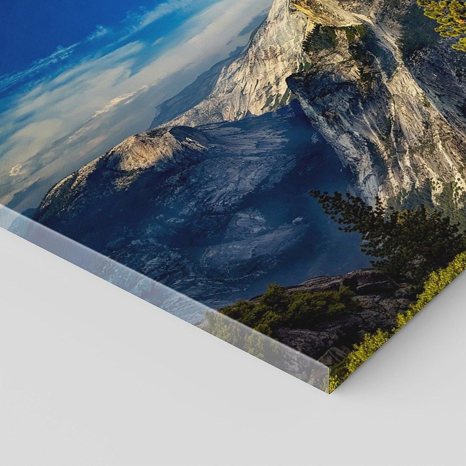 Obraz na płótnie 140x70 - Zaklęty las oaza spokoju - góry, las