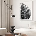 Plakat bez ramy 30x40 - Nowoczesność w Czerni i Bieli: Architektoniczna Piękność - nowoczesna architektura, black and white