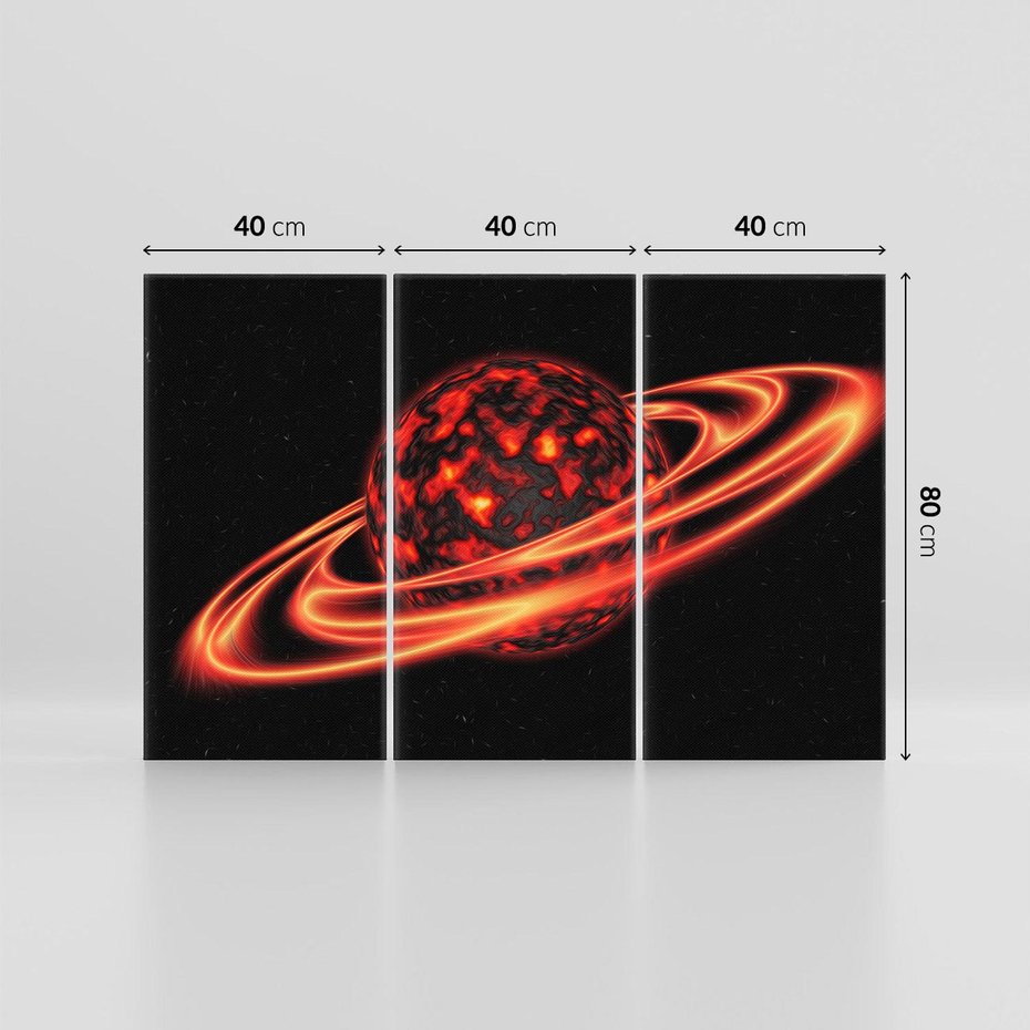 Obraz na płótnie 120x80 - Między gwiazdami - kosmos