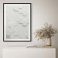 Plakat bez ramy 30x40 - Przestrzenne Zabawy - geometryczne, 3D