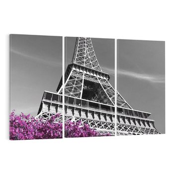 Obraz na płótnie 120x80 - Urok Eiffla w Paryżu - Eiffla, Paryż