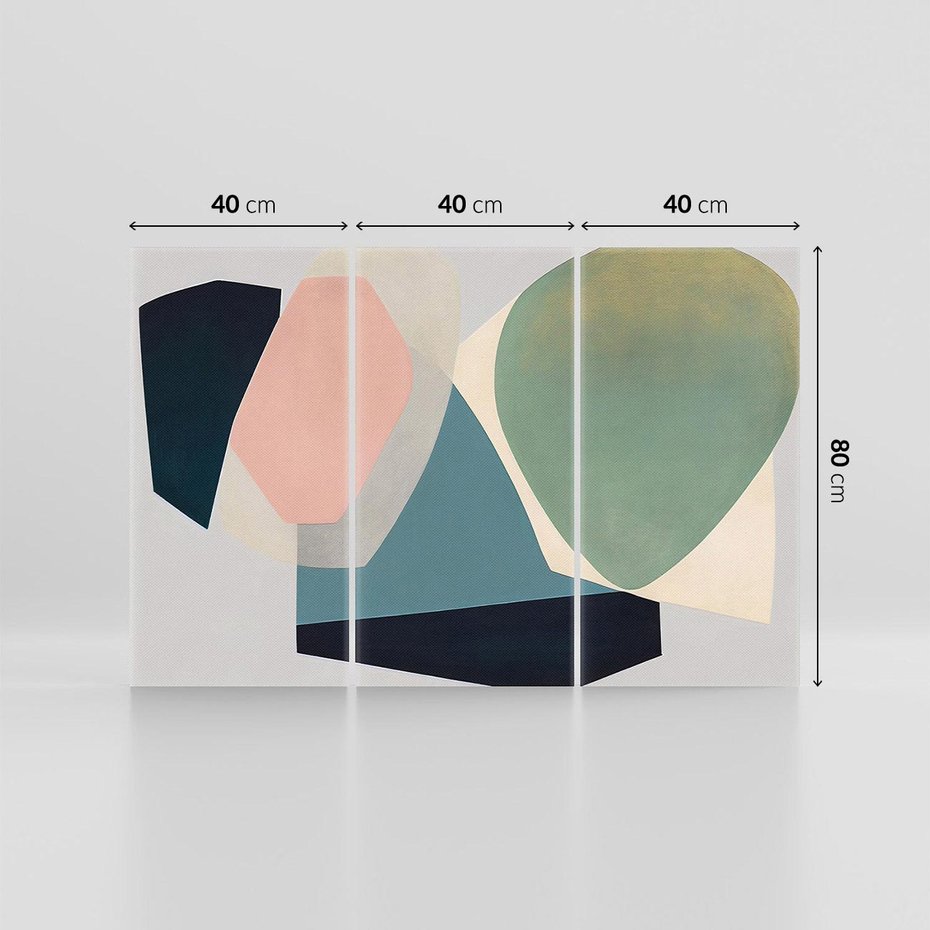 Obraz na płótnie 120x80 - Szare Tło Plam - abstrakcyjne plamy, kształty