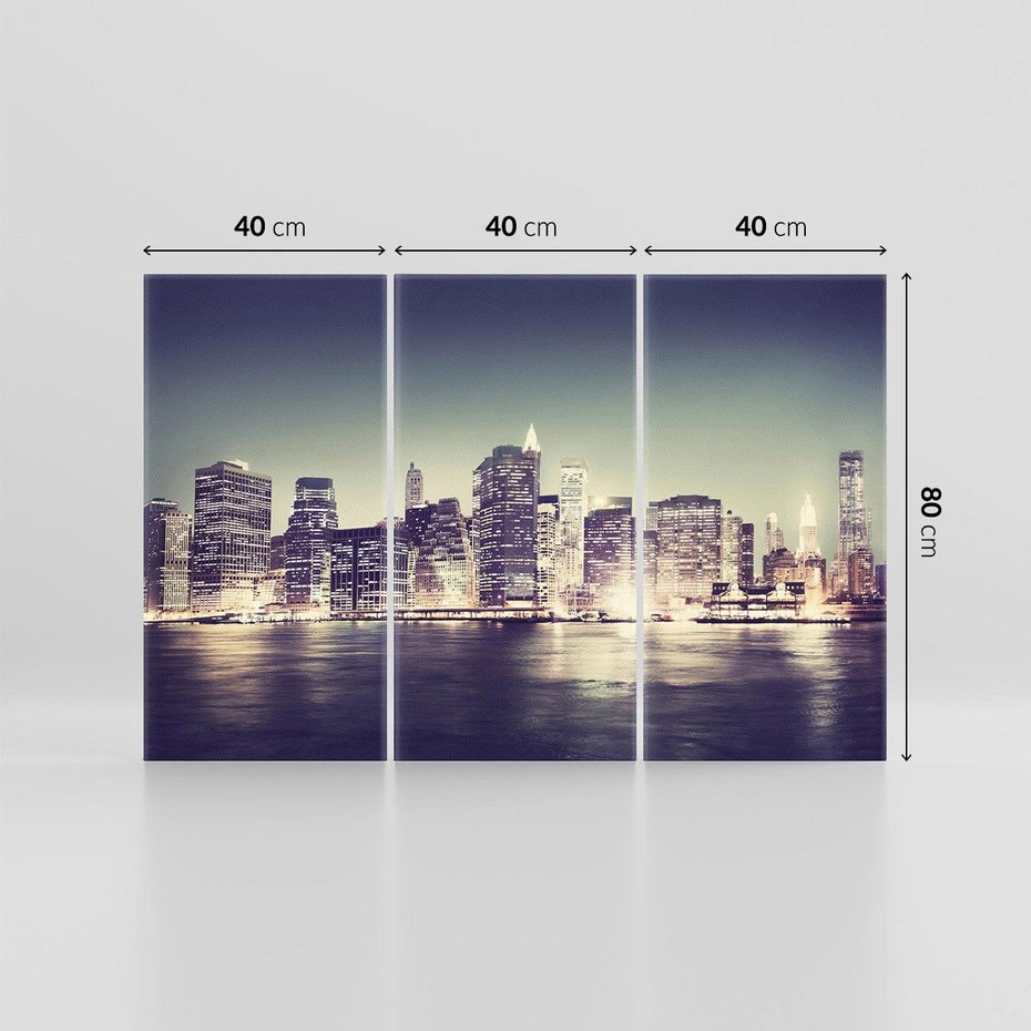 Obraz na płótnie 120x80 - Miasto niekończących się możliwości - Nowy York, miasto
