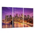 Obraz na płótnie 120x80 - Nowy Jork: miasto nieprzespanych nocy - New York, USA