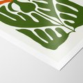 Plakat bez ramy 30x40 - Minimalistyczny Urok Kwiatu - kwiat, sztuka nowoczesna