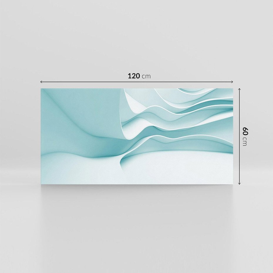 Obraz na płótnie 120x60 - Abstrakcyjne wyrażenie emocji - abstrakcja