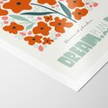 Plakat bez ramy 30x40 - Abstrakcyjne Spektrum - kwiaty, abstrakcja