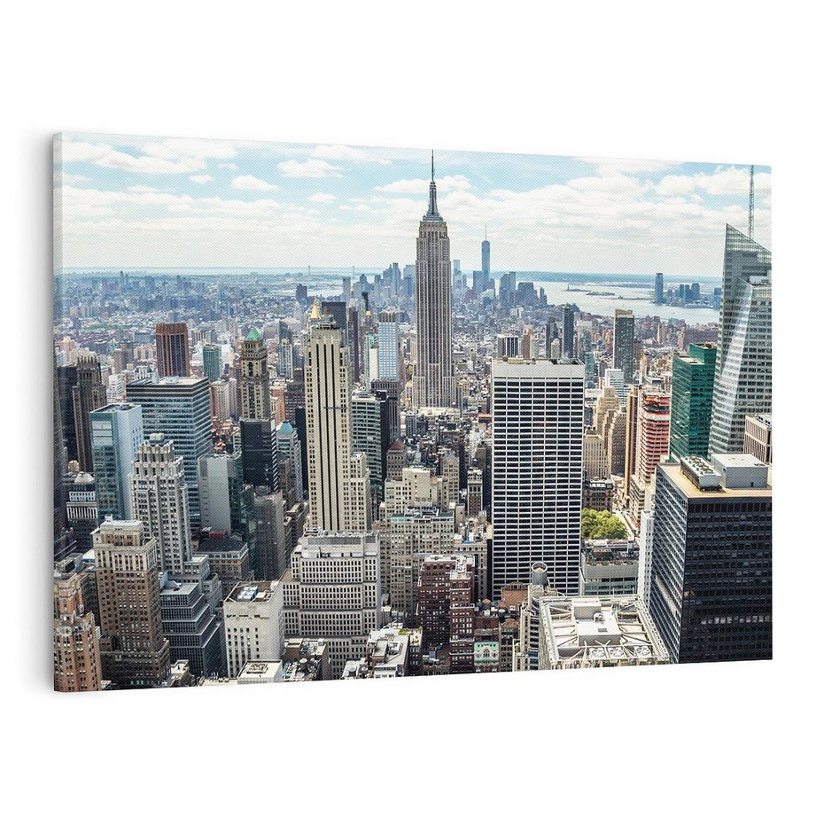 Obraz na płótnie 120x80 - Duch Nowego Jorku - Manhattan, Nowy Jork