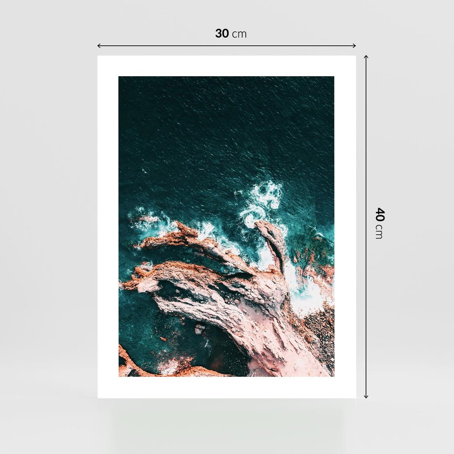 Plakat bez ramy 30x40 - Morze w Perspektywie - morze, ocean