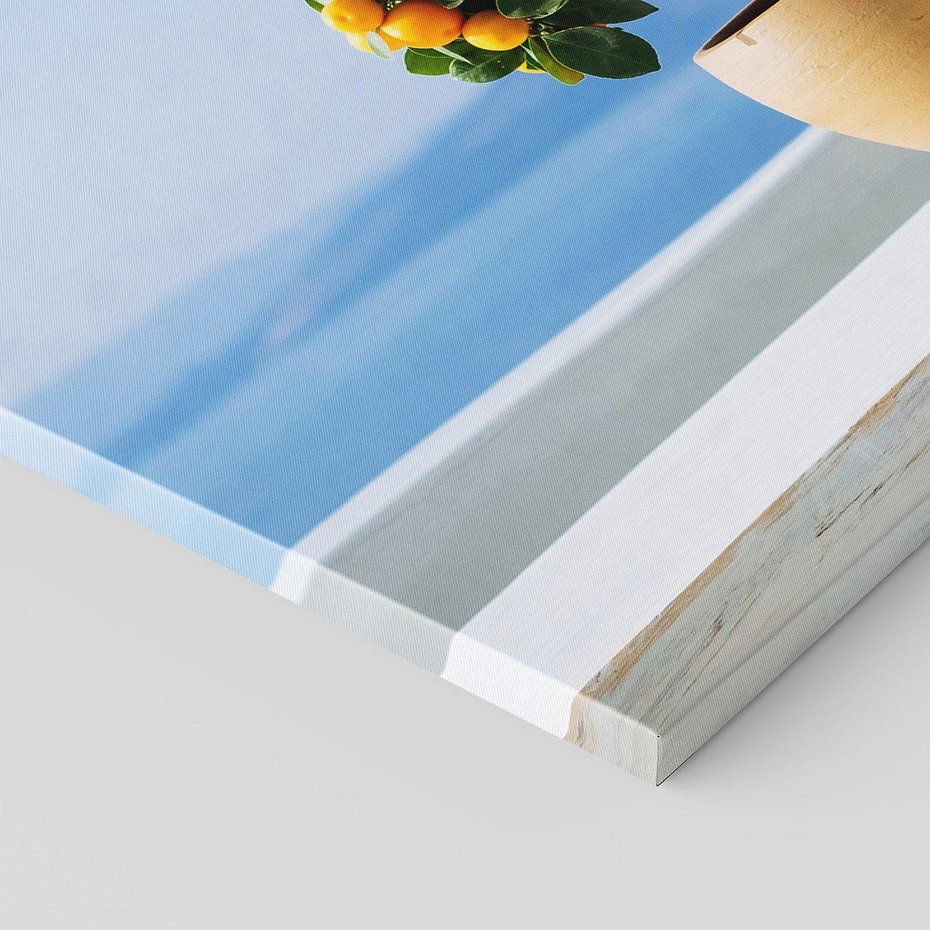 Obraz na płótnie 70x50 - Uroki Santorini - Santorini, Grecja