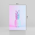 Obraz na płótnie 50x70 - Ananas Abstrakcja - ananas, abstrakcja