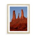 Plakat w ramie 50x70 - Wielki Kanion - majestat pustyni - Wielki Kanion, pustynia - rama drewno