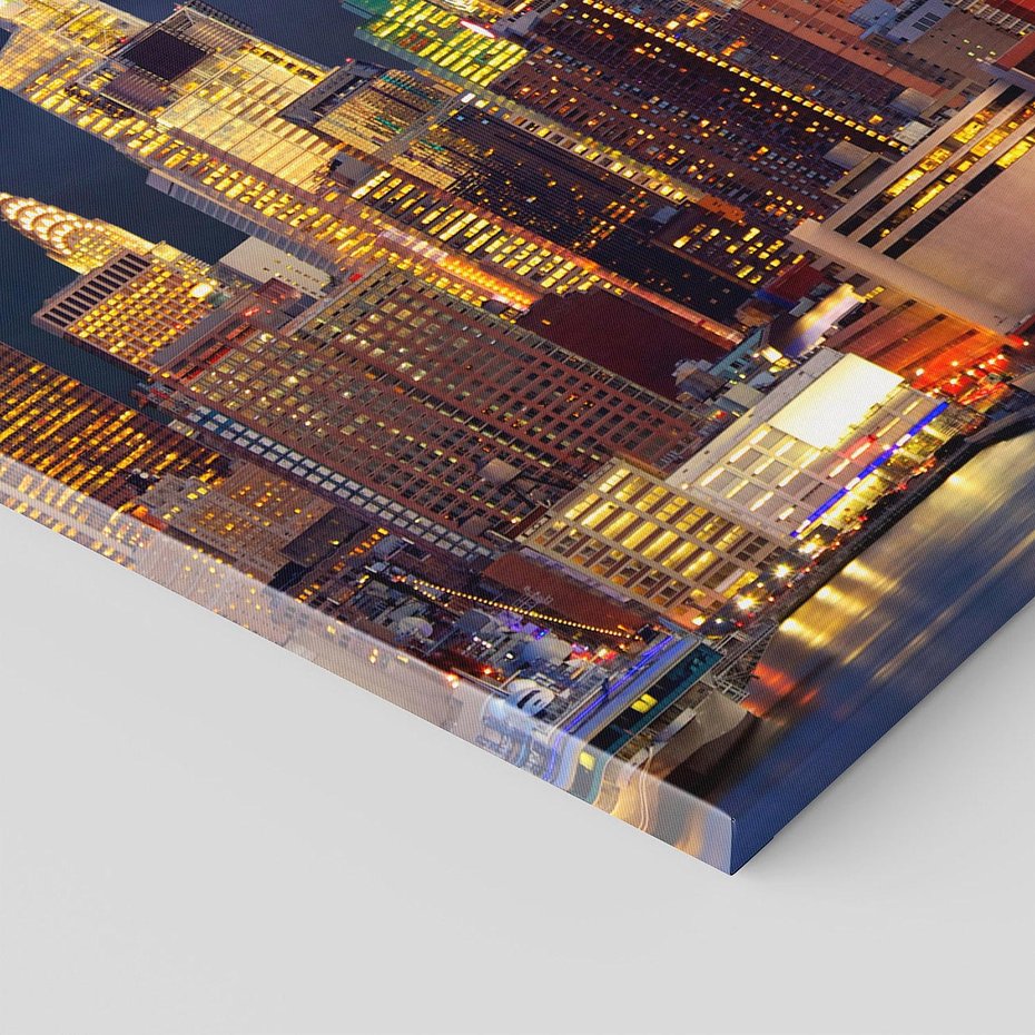 Obraz na płótnie 120x60 - Miasto Nocy - Nowy Jork, miasto