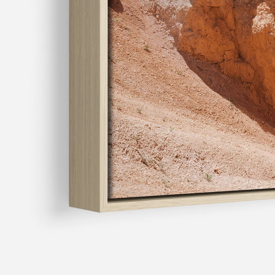 Obraz w ramie 50x70 - Spektakularne Formacje Naturalne - kanion, pustynia - rama drewno