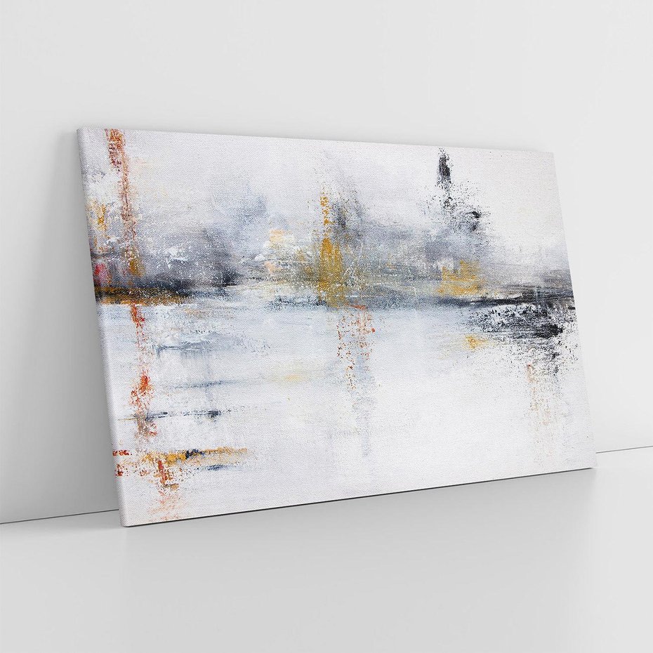 Obraz na płótnie 120x80 - Kontrastujące Chaosy - abstrakcja, kontrast