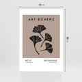 Plakat bez ramy 21x30 - Botaniczne wymysły - sztuka boho, plakat