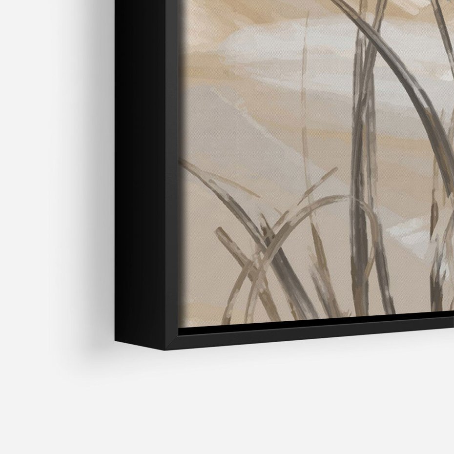 Obraz w ramie 70x100 - Nowoczesne Odbicia - akwarela, obraz - rama czarna