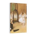 Obraz na płótnie 80x120 - The Dancing Class (1870), Edgar Degas - Reprodukcja - reprodukcja, obraz na płótnie