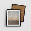 Plakat w ramie 40x50 - Chwila Romantyzmu - morze, niebo - rama czarna