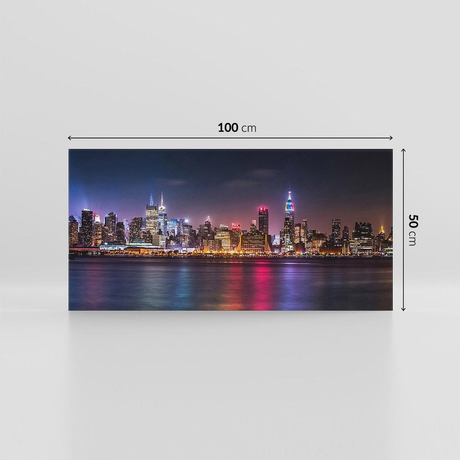 Obraz na płótnie 100x50 - Ameryka w oczach Nowego Jorku - Ameryka, USA