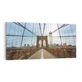 Obraz na płótnie 140x70 - Duch Manhattanu - most, Nowy Jork