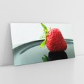 Obraz na płótnie 100x50 - Truskawka Słodki Nurt - truskawka, owoce