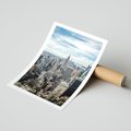 Plakat bez ramy 30x40 - Duch Nowego Jorku - Manhattan, Nowy Jork