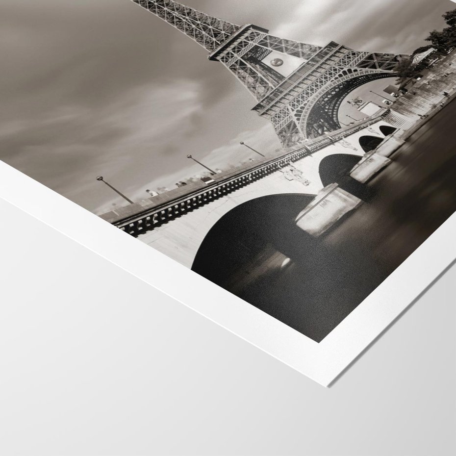 Plakat bez ramy 30x40 - Mgiełka Eiffla - Paryż, Eiffla