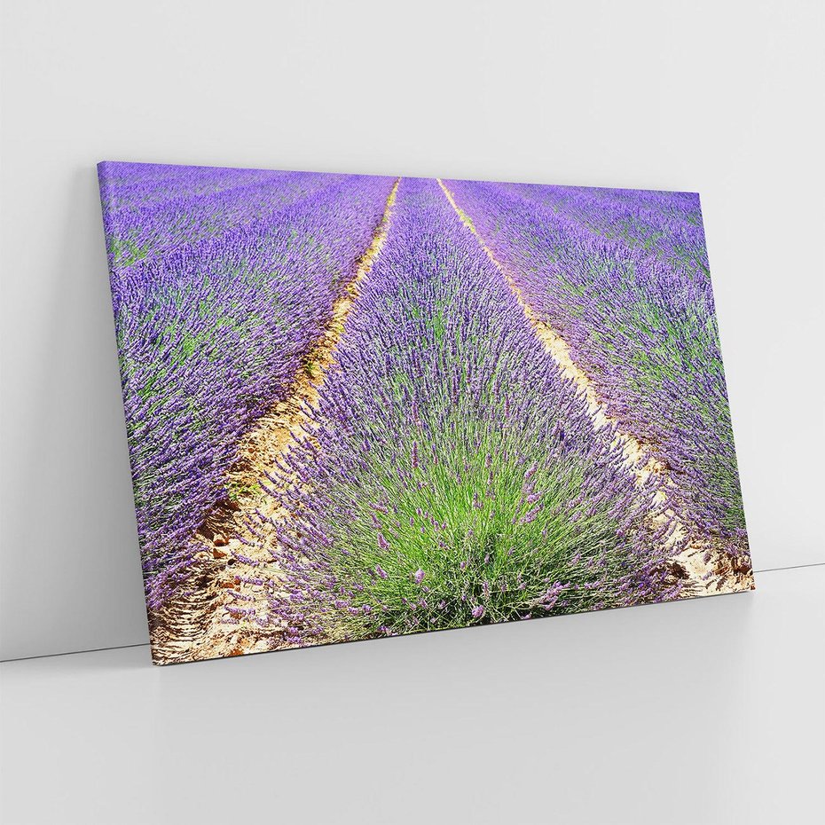 Obraz na płótnie 120x80 - Lawendowy kwiat - lawenda, kwiat