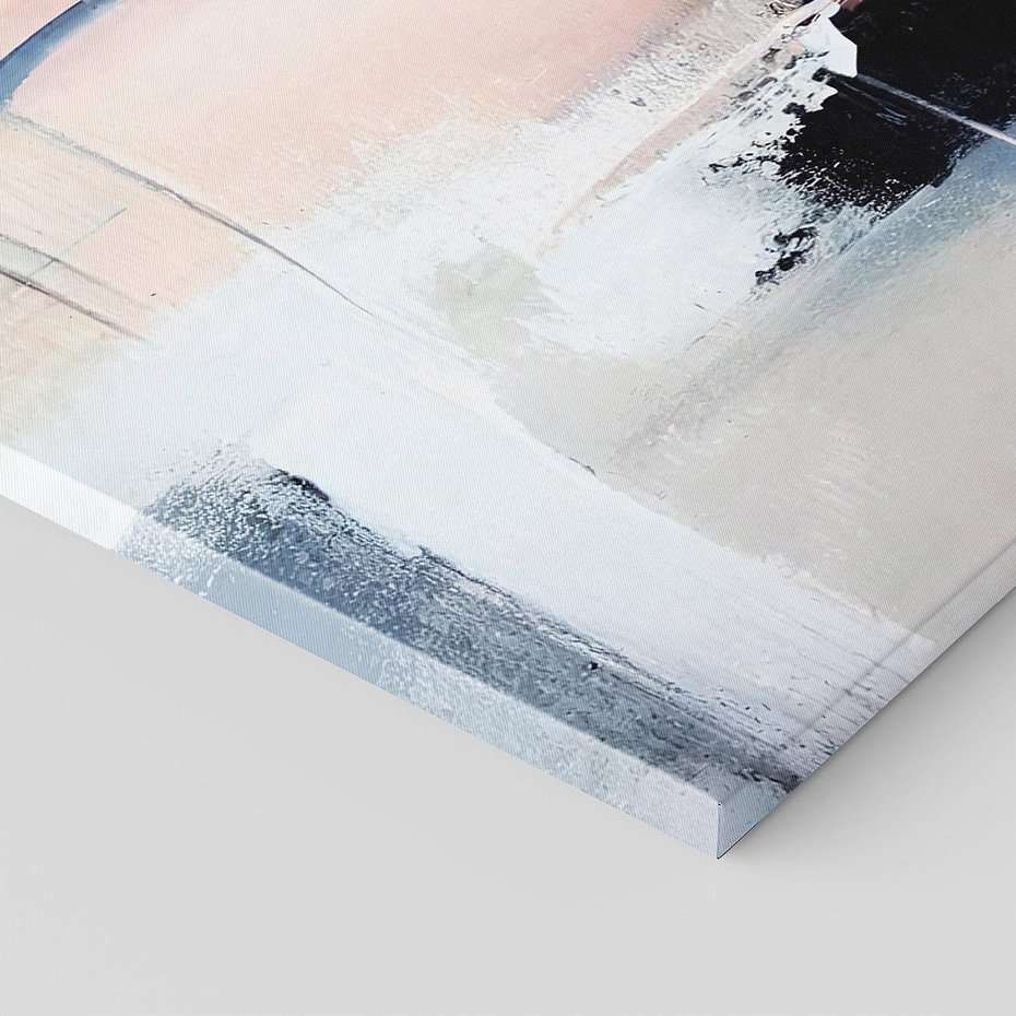 Obraz na płótnie 50x70 - Zamglone Kierunki - abstrakcja, obraz olejny