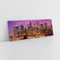 Obraz na płótnie 150x50 - Nowy Jork: miasto nieprzespanych nocy - New York, USA