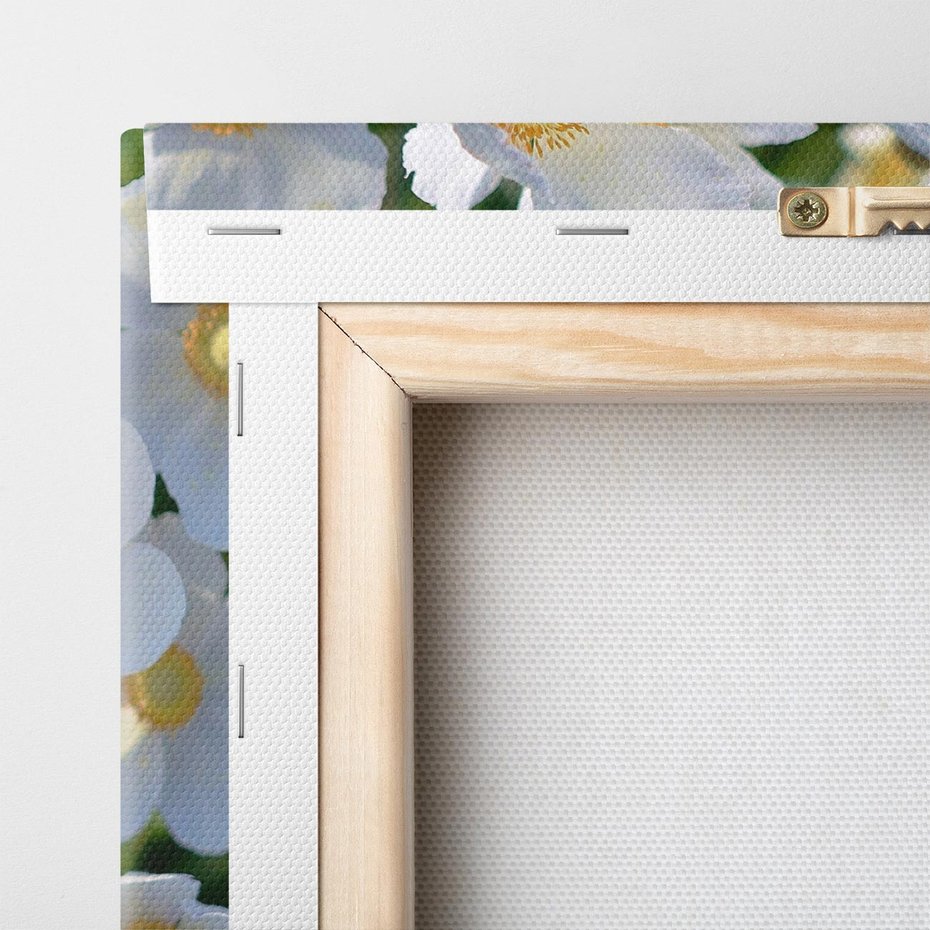 Obraz na płótnie 60x60 - Kwiatowy Raj - kwiat, kwiaty