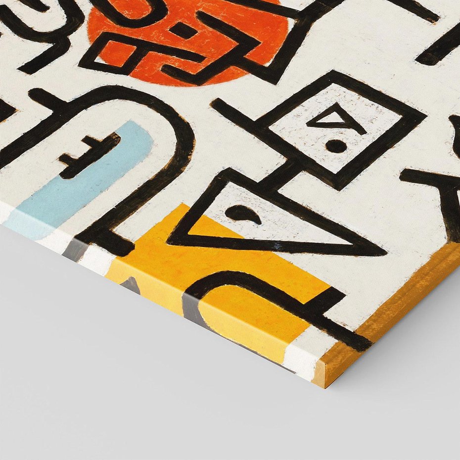 Obraz na płótnie 120x60 - Rich Port 1938, Paul Klee - Reprodukcja - reprodukcja, obraz na płótnie