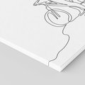 Obraz na płótnie 60x60 - Minimalistyczna Przejażdżka - szkic, minimalizm