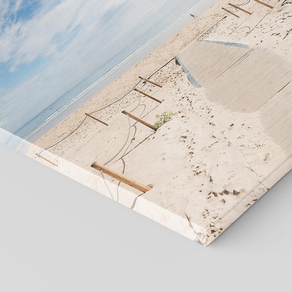 Obraz na płótnie 80x80 - Ścieżka na plaży - plaża, ścieżka