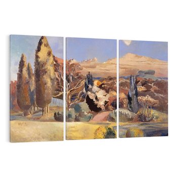 Obraz na płótnie 120x80 - Landscape of the Moon's First Quarter (1943), Paul Nash - Reprodukcja - reprodukcja, obraz na płótnie