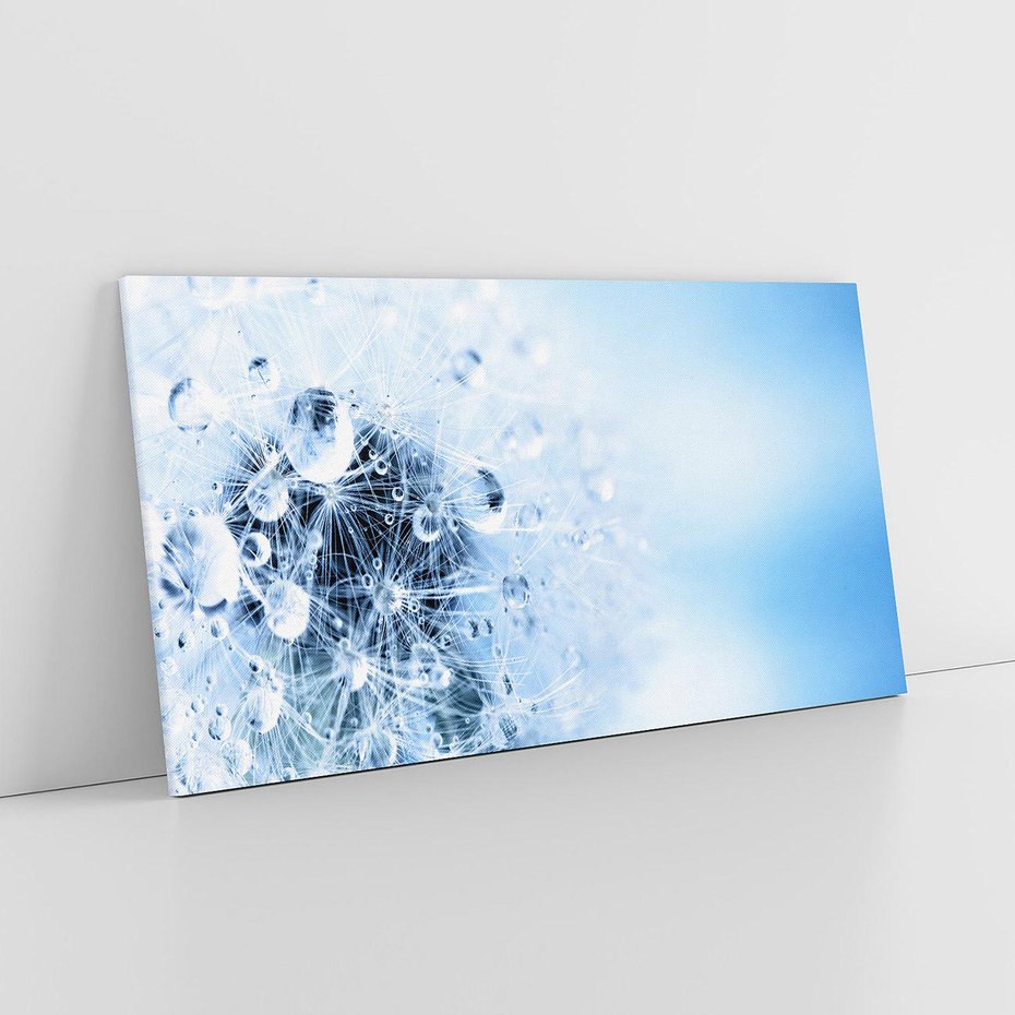 Obraz na płótnie 120x60 - Kwiatowa abstrakcja - abstrakcja, kwiat