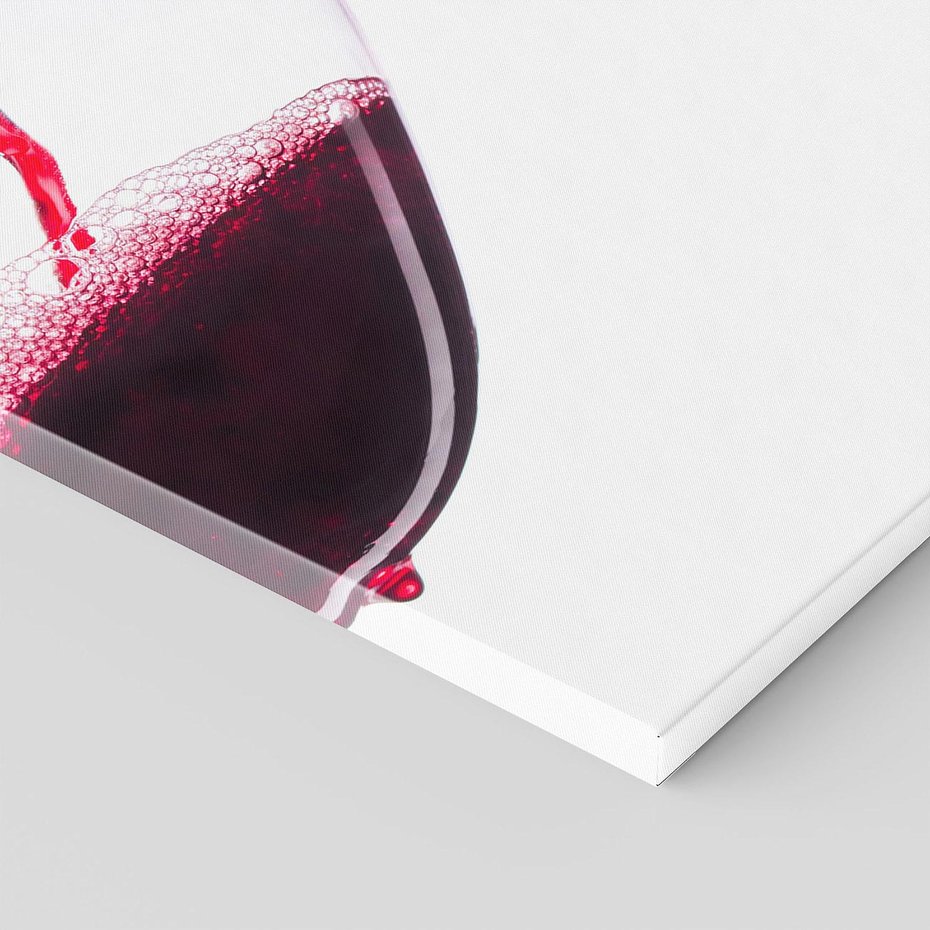 Obraz na płótnie 50x70 - Radość w smaku wina - wino