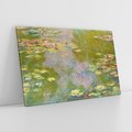 Obraz na płótnie 70x50 - "Lilie wodne" (1919), Claude Monet - Reprodukcja - reprodukcja, obraz na płótnie