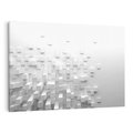 Obraz na płótnie 100x70 - Głębia abstrakcji - ściana, 3D