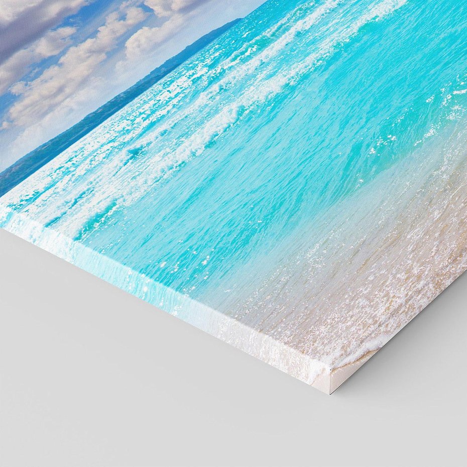 Obraz na płótnie 140x70 - Idylliczna plaża nad morzem - plaża, morze