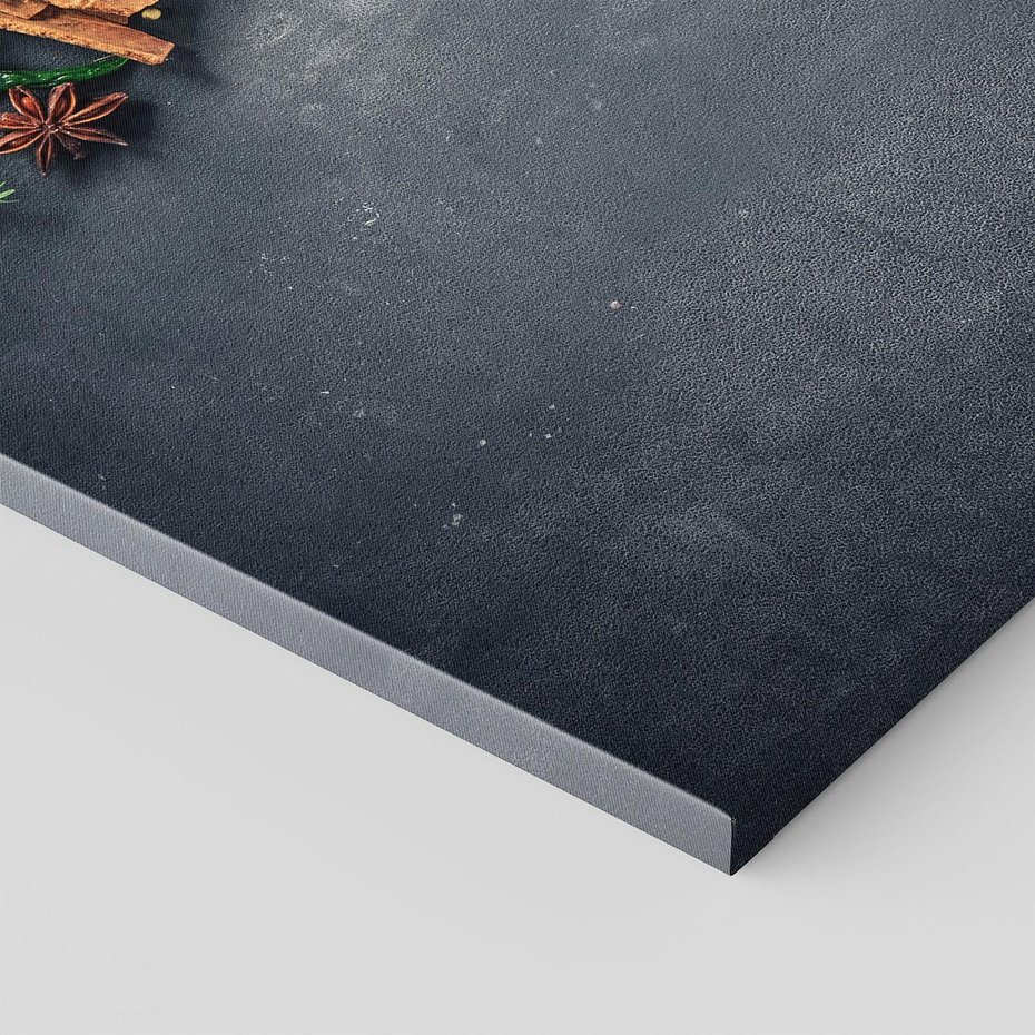 Obraz na płótnie 70x50 - zmysłowa podróż - przyprawy, orient