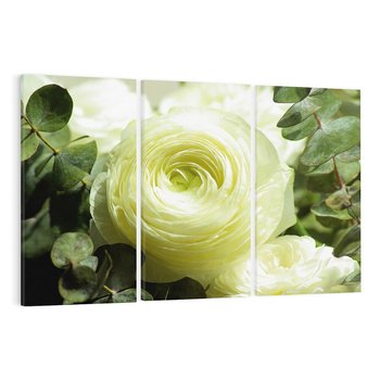 Obraz na płótnie 120x80 - Kwiatowa Harmonia - kwiat, kwiaty