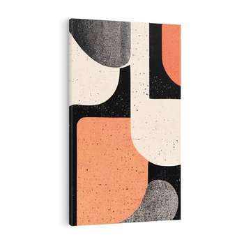 Obraz na płótnie 50x70 - Loftowa Harmonia - abstrakcja, styl loftowy